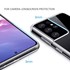 CaseUp Samsung Galaxy S21 Ultra Kılıf İnce Şeffaf Silikon Beyaz 5